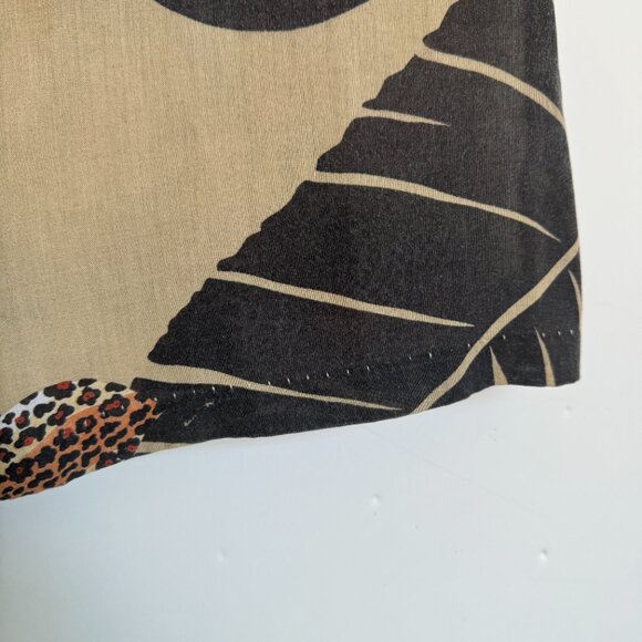 Vintage Palms Floral Cotton Button Down Shirt - Picture 5 of 6